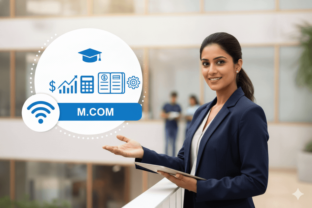Online M.COM